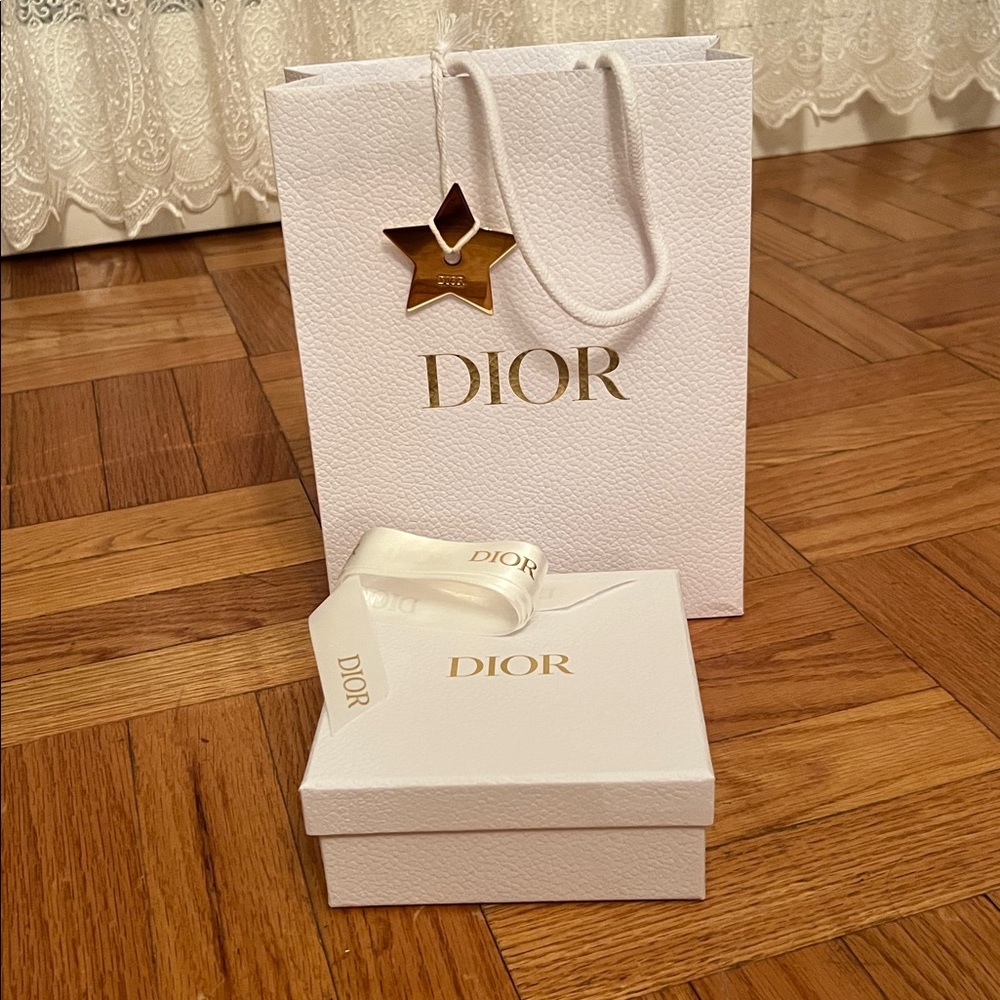 Dior White and Gold Luxury Set